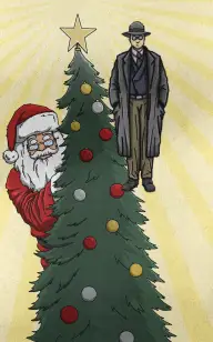 Christmas Eve with My Visitor