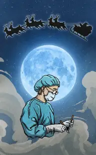 The Dentist Pulling Santa's Sleigh