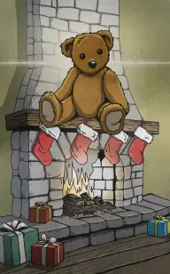 The Bear's Christmas Sock