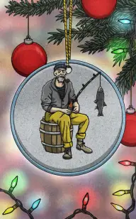 The Christmas Fisherman Decoration