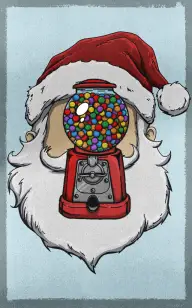 Santa's Favourite Gum Machine