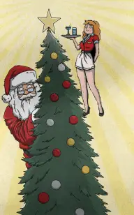 The Woman Waiting for Santa