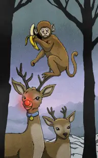 The Monkey's Light in the Snow