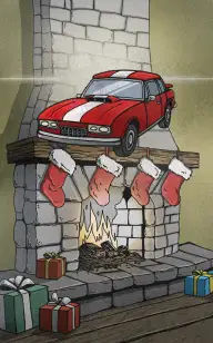 The Race Car Down the Chimney