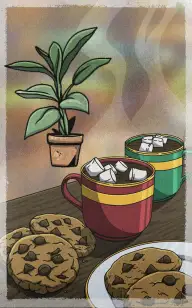 The Flower on Christmas Morning