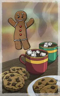 The Biscuit on Christmas Morning