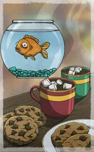 The Fish Bowl & Santa's Cookies
