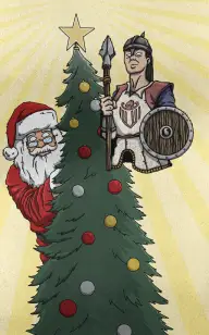 Santa's Paladin is Coming to Town