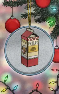 The Christmas Milk Decoration