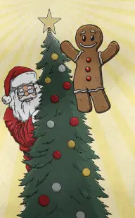 Christmas Eve with My Cookie