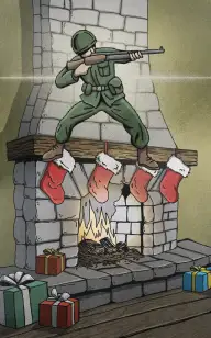 The Marine Down the Chimney