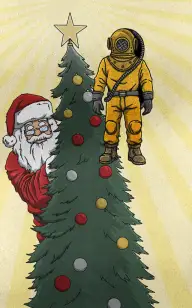 Christmas Eve with My Diver