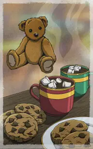 The Stuffed Toy on Christmas Morning