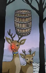 The Little Reindeer's Cask