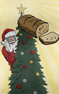 The Bread Waiting for Santa