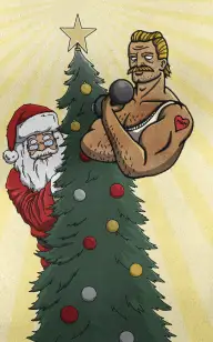 Christmas Eve with My Bodybuilder