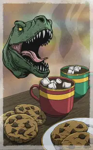 The Dragon on Christmas Morning