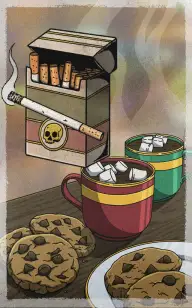 The Smoke & Santa's Cookies