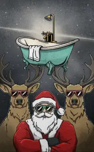 The Bathtub Santa Squad
