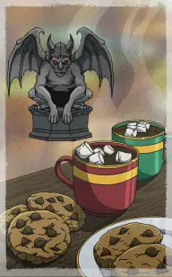 The Sculpture on Christmas Morning