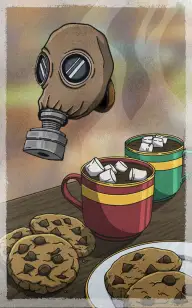 Hot Chocolate Gas Mask