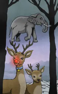 The Elephant's Light in the Snow