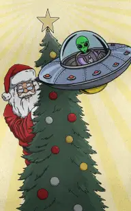 Santa's Martian is Coming to Town