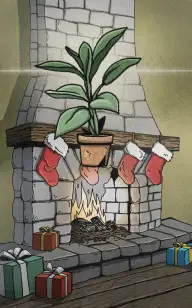 The Plant's Christmas Sock
