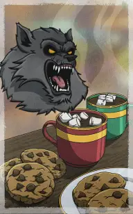 Hot Chocolate Wolf