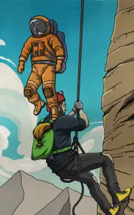 Rocketman on Top of the World