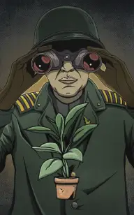 Eyes on the Plant Pot