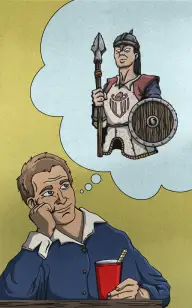 Templar Lost in Thoughts