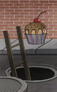 The Cupcake in a Manhole