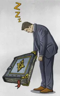 Tome Sleeping on the Job