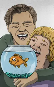 No Goldfish, All Laughs
