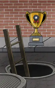 The Cup Who Fell