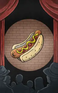 The Hot Dog Comedian