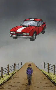 The Sports Car Walks Alone