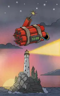 The Shining Dynamite at Sea