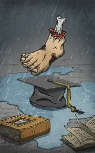 Big Toe in Detention