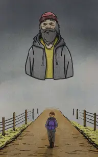 The Grandpa Walks Alone