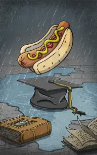 Sausage in Detention