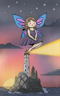 The Shining Elf at Sea