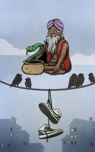 We Left The Merchant Behind