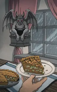 Statue Baking on a Sunday