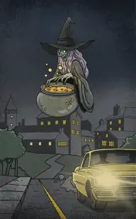 The Sad Witch Passenger