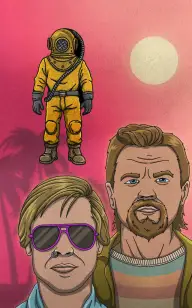 Tim, John and the Diver