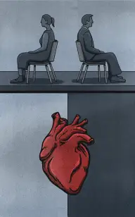 The Breakup Over the Heart