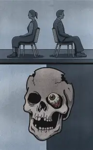 Steven Left Me for the Skeleton