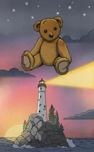 The Shining Stuffed Toy at Sea